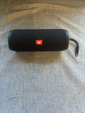 JBL Black Portable Bluetooth Speaker with Strap